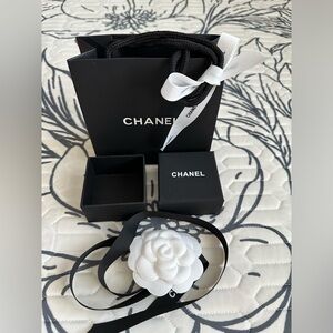 Chanel Box Gift Set. Good For Jewelry. Pls See Pics For Size. Used.